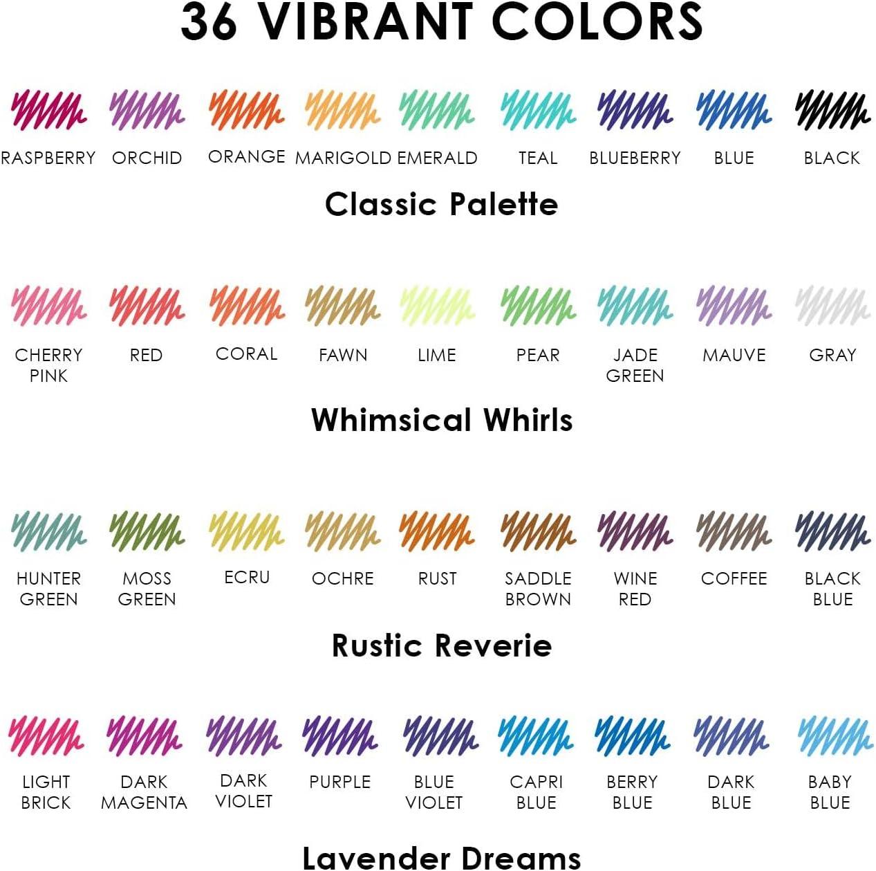 image:imageGrabie Erasable Gel Pens Medium Point 07 mm Erasable Pens Make Mistakes Disappear for Drawing Writing Planner Pack of 9 Assorted ColorsLavender Dreams9 Colors Pens Lavender Dreams