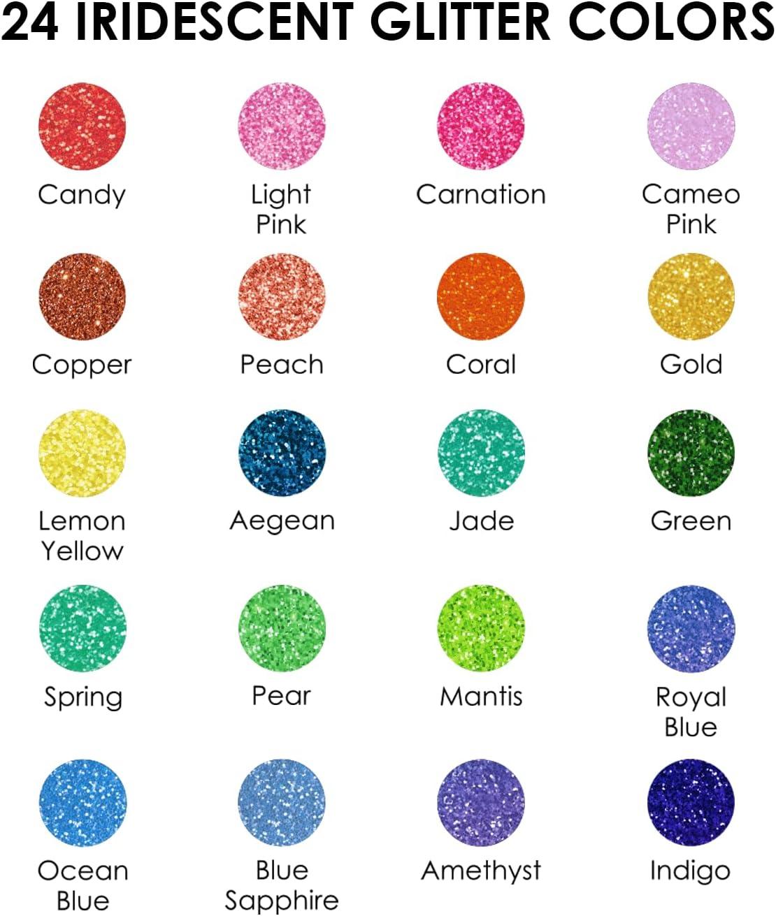image:imageGrabie Glitter Markers 24 Pack Medium Tip Acrylic Paint Makers for Canvas Fabric Rock Painting QuickDrying WaterBased Metallic Glitter Pens for Paper DIY Crafts Art Supplies for Kids amp AdultsMedium Tip 24 Colors