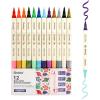 A.12Pcs-24Dual Tone Colors