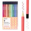 9 Colors Pens: Whimsical Whirls