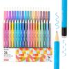 36 Colors Pens: Multicolor